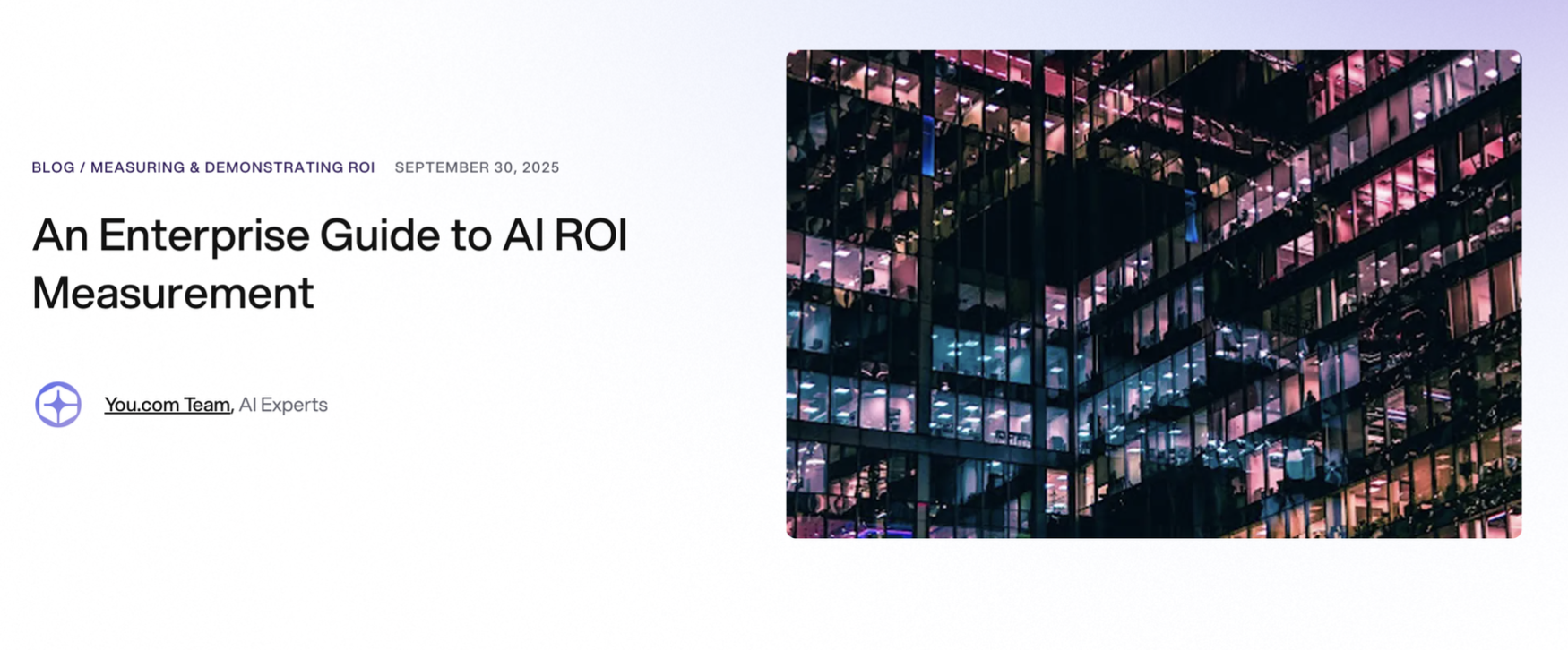 An Enterprise Guide to AI ROI Measurement